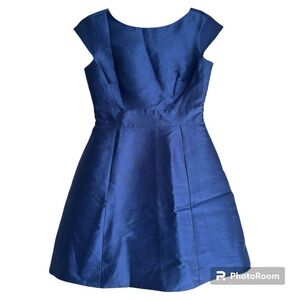 Electric Blue Kate Spade Backless Dress EUC
